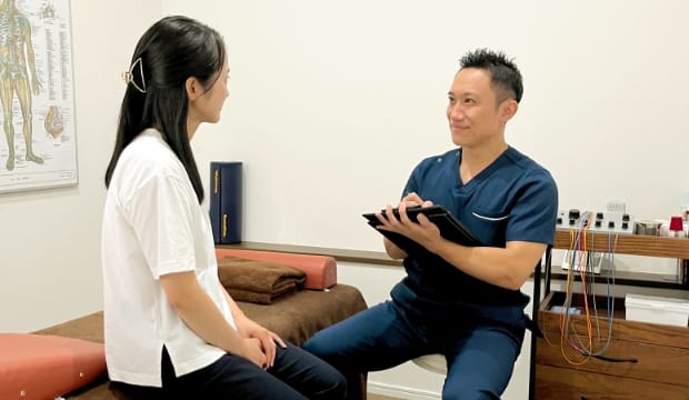 施術歴20年以上、臨床経験が豊富